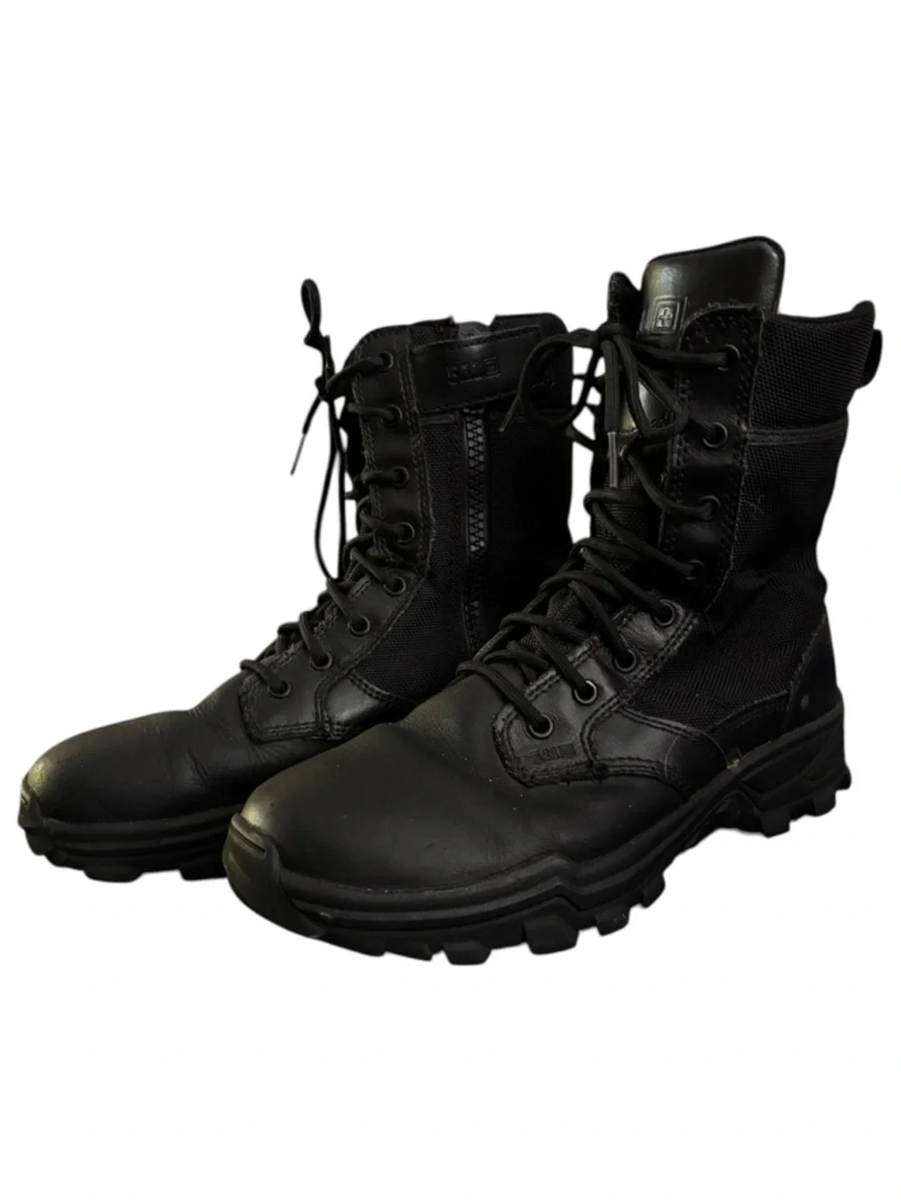 Heavy Duty 5.11 Tactical Goth Black All Season Combat Boots | Size 8.5